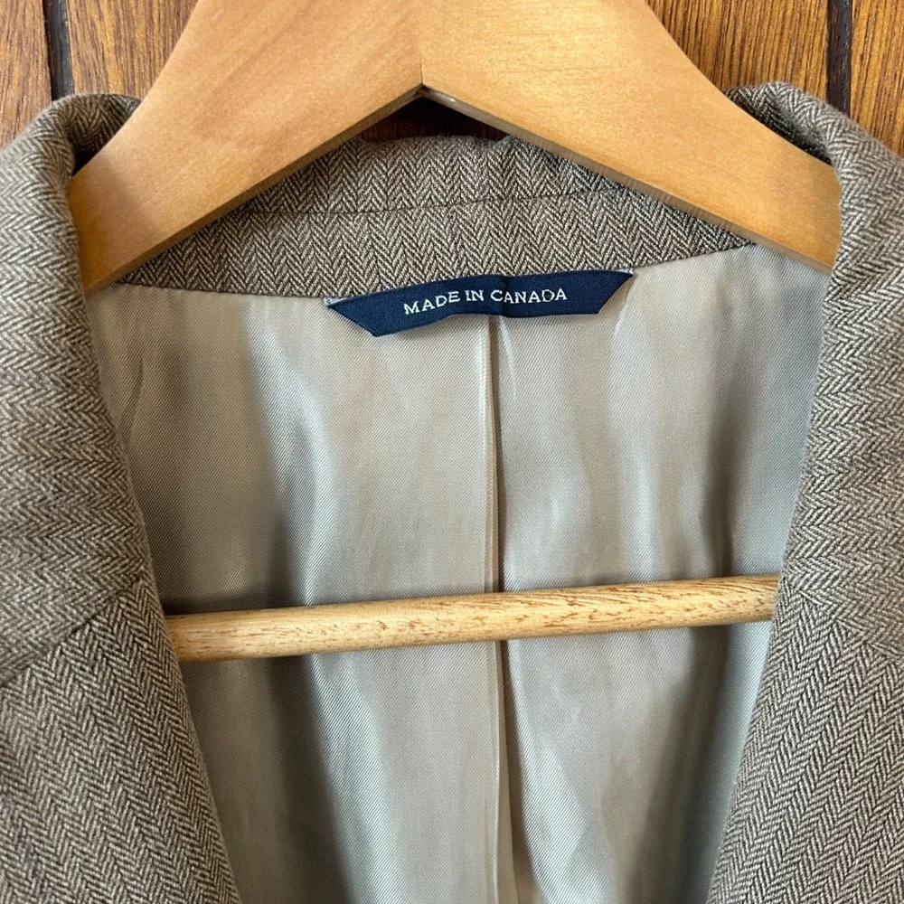 Ralph by Ralph Lauren Mens Blazer Tan Two Button‎ Classic Fit Business  Preppy